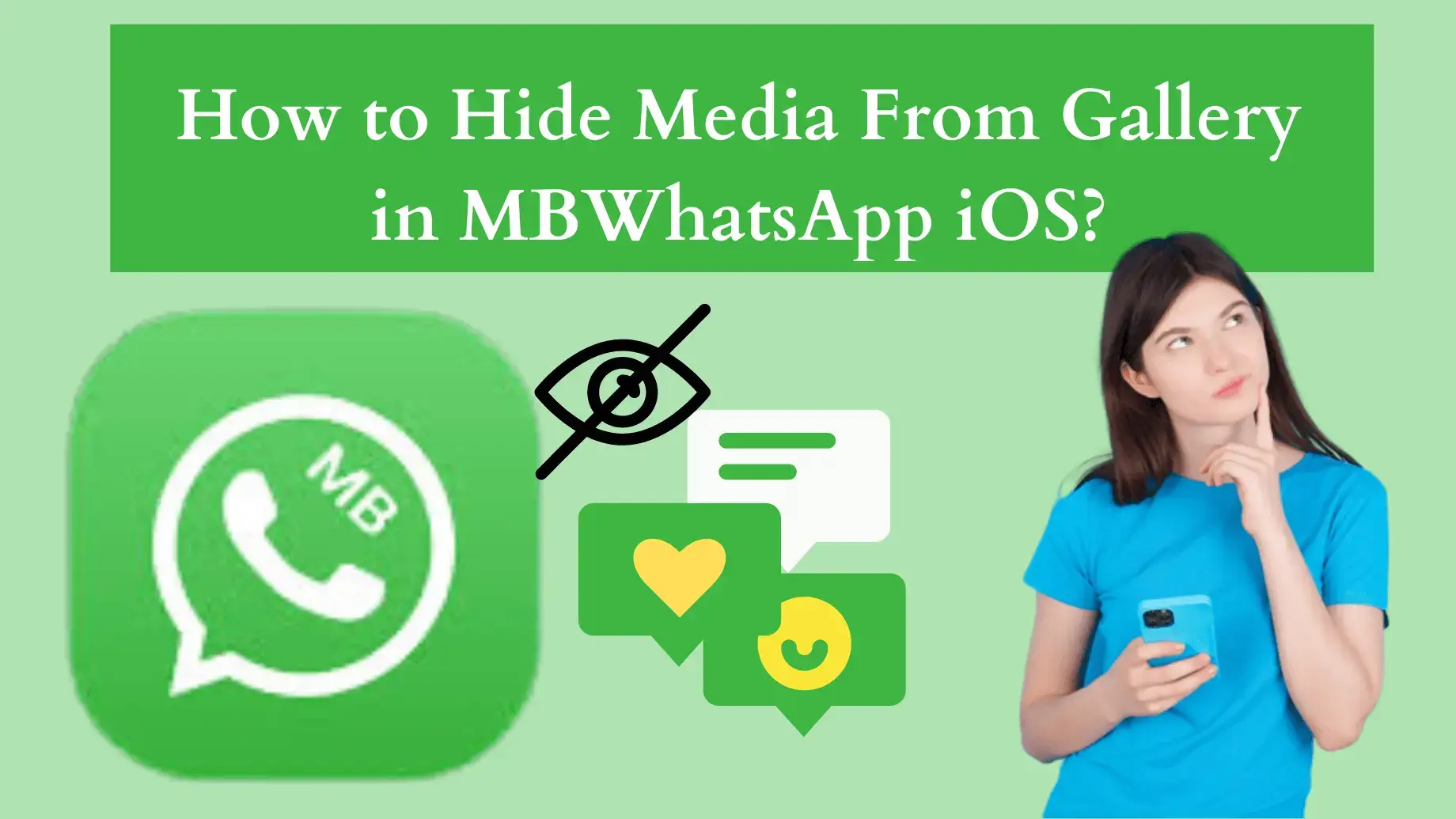 How to hide Media From Gallery in MB WhatsApp