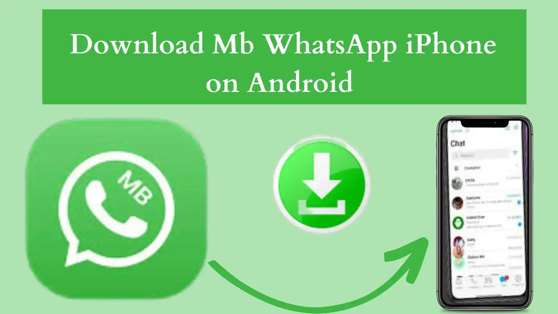 Mb WhatsApp iPhone
